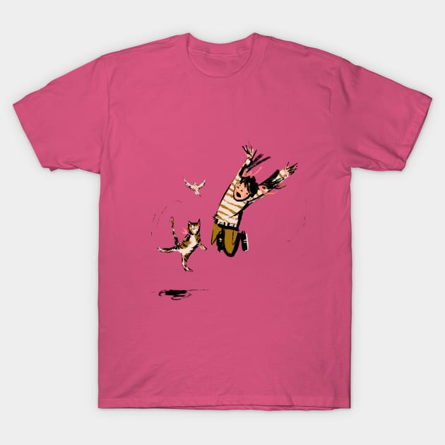 Jump for Joy T-Shirt by Shelley Johannes Art